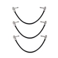thumbnail image 1 of Guitar Effect Pedal Instrument Patch Cable 30cm/ 12in Guitar Effect Pedal Instrument Patch Cable 1/4 3Pcs 30cm, 1 of 6