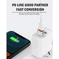 Power Converter Us to Europe 2PC Type C To USB3.0 Female To Male