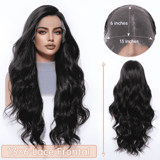 No Lace Front Human Hair Wigs For Black Women U Part Half  display picture 3