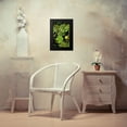 thumbnail image 4 of Malvin, Larry 13x18 Black Modern Framed Museum Art Print Titled - Cloud Forest Foliage I, 4 of 5