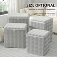 thumbnail image 7 of Non-Woven Zipper Storage Bag for Moving Quilt Storage, Large-Capacity Travel Organizer with Foldable Design and Reinforced Handles, Odorless Clothing Storage Solution, 30x40 Inches, 7 of 7