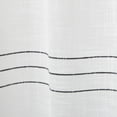thumbnail image 2 of Exclusive Home Demi Light Filtering Hidden Tab Top Curtain Panel Pair, 54"x96", Black, Set of 2, 2 of 7