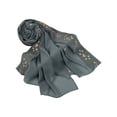 thumbnail image 2 of DondPO Scarves For Women Lightweight Light Scarf Scarves For Women Dressy Summer Scarf For Women Women's Scarves & Wraps Travel Scarf Lightweight Scarf For Women Chiffon Scarf Thin Scarf For Women, 2 of 8