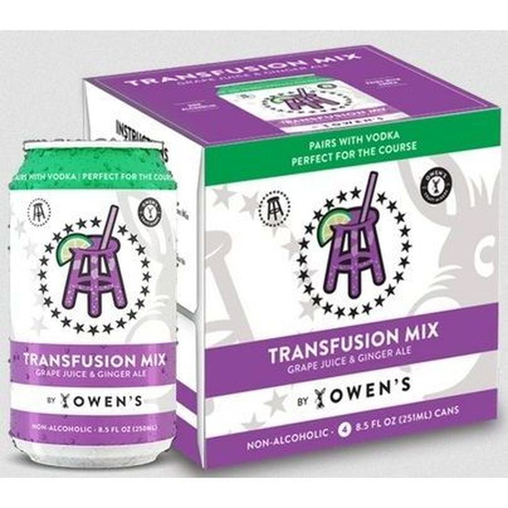 Owens Craft Mixers Transfusion Mix, 8.5 Ounce 24 per case. Walmart