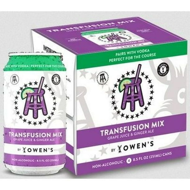 Owens Craft Mixers Transfusion Mix, 8.5 Ounce 24 per case. Walmart