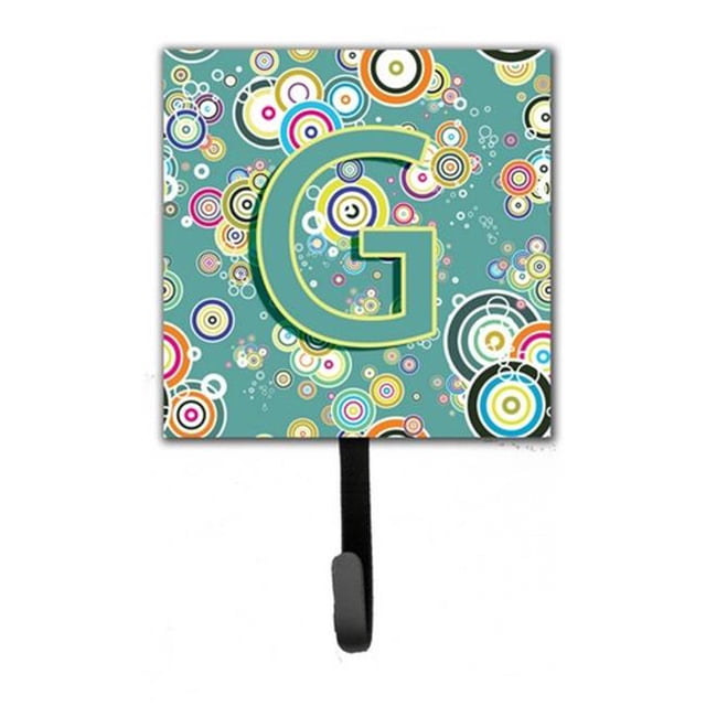 Carolines Treasures CJ2015-GSH4 Letter G Circle Circle Teal Initial Alphabet Leash & Key Holder