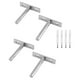 thumbnail image 2 of 4x Soporte de Estante Soportes de Estante de Pared en Forma Accesorios Soporte de Estante para Comedor Resistente, 2 of 8