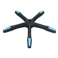 thumbnail image 2 of Chairs Reinforced Leg Repair Swivel Gaming Chair Bottom Part Office Chairs Base Blue, 2 of 8