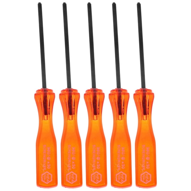 KAKOWELY 5pcs Portable Triwing Triangle Y-Tip Screwdrivers Screw Drivers for /DS /DS Lite /Gameboy Advance (Red),4.13"X0.39"X0.39"