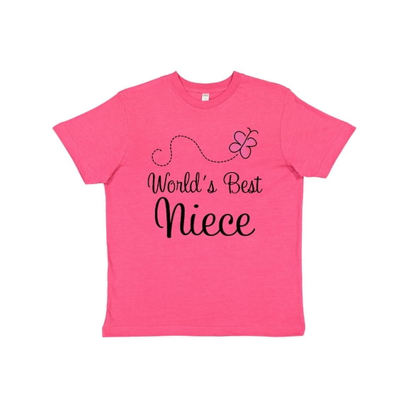 Inktastic Worlds Best Niece Youth T-Shirt