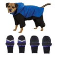 thumbnail image 1 of DOG SNOWSUIT & BOOT SETS - Red or Blue Snow Suit with FREE Matching Snowboots !(Small Royal Blue), 1 of 1