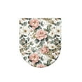 thumbnail image 6 of ZIATUBLES Poney Print Universal Fit Toilet Lid Cover with Elastic Edges Washable Reusable Stretchable Fabric for Most Lids Bathroom Decor Accessories, 6 of 6