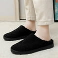 thumbnail image 3 of YOURDIARY Women's Cotton Knit Memory Foam Slippers Soft Yarn House Slippers with Anti Slip Sole, 3 of 5