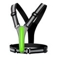 thumbnail image 1 of Gilet de Course à Lumière LED - Gilet de Lumière LED Réglable, Gilet de Sécurité Réfléchissant Haute Visibilité pour Course, Vélo, Promenade de Chien. Noir., 1 of 3