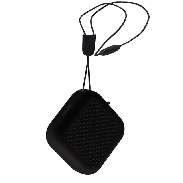 Toystoory Ambientador de aire para colgar en el cuello, ambientador de aire portátil, máquina refrescante de plástico Suministros de limpieza para el hogar Negro Toystoory HA006398-01B