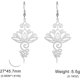 thumbnail image 2 of Pendientes Colgantes Flor de Loto Mujer Liling Acero Inoxidable, 2 of 4