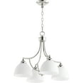 thumbnail image 1 of Quorum International 6459-4 Enclave 4 Light 22" Wide Chandelier - Nickel, 1 of 2