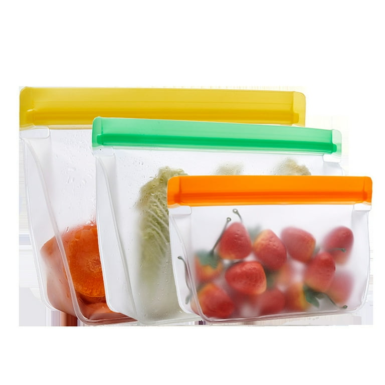 10 Pack (3 Gallon, 4 Sandwich, 3 Snack) Reusable Storage Bags – Lerine