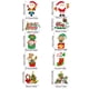 thumbnail image 4 of Adornos colgantes para árbol de Navidad, decoración de muñecos para árbol de Navidad, nuevo y lindo colgante de Papá Noel para paredes, ventanas, puertas, hogar, fiesta, jardín, 4 of 5