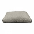 thumbnail image 4 of Taupe Pet House, Simple Pattern Ring Shapes Grungy Display with Brushstrokes Vintage Style, Outdoor & Indoor Portable Dog Kennel with Pillow and Cover, 5 Sizes, Taupe White, by Ambesonne, 4 of 5
