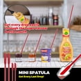 thumbnail image 2 of Silicone Spatula Set, Odor Resistant Red Food Grade Silicone, Ergonomic Handle Heat Resistant Non-Stick Surface, Seamless Design for Cooking Baking Mixing, 8-Piece Dishwasher Safe, 2 of 5