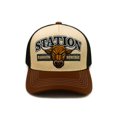 thumbnail image 1 of Knite Gorra trucker Station Bull con malla trasera visera curva hombre, 1 of 4