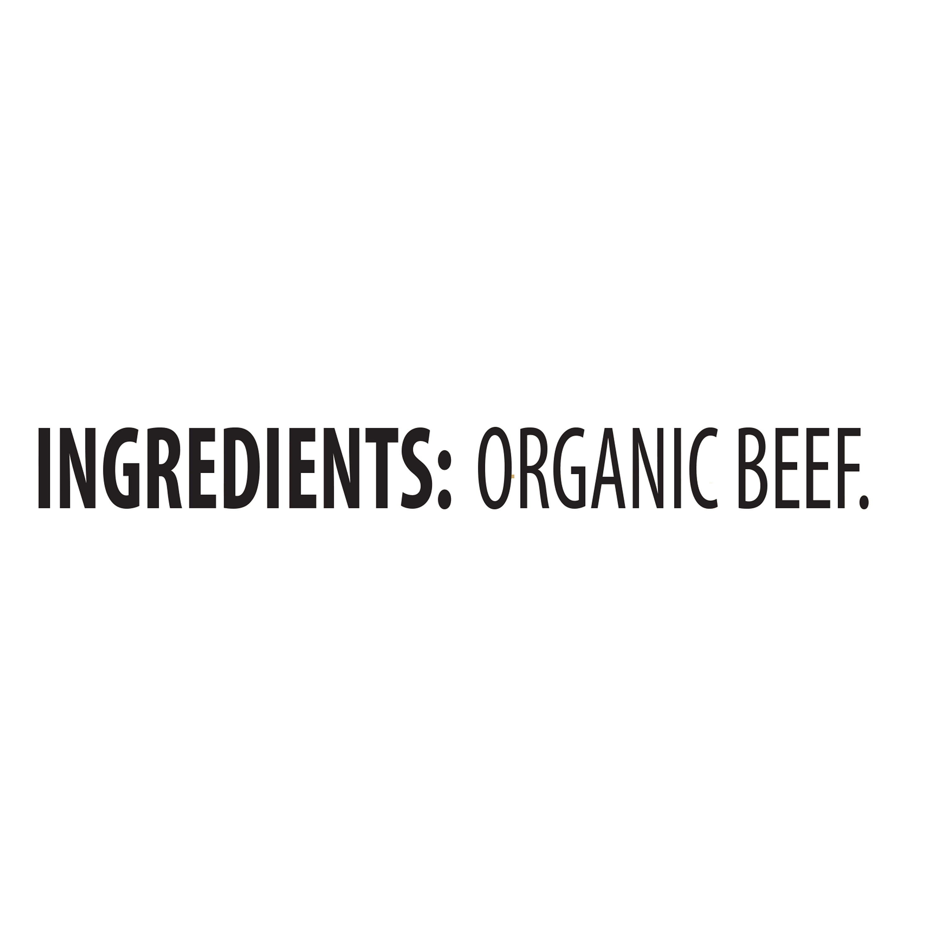 Marketside Organic Grass-Fed Ground Beef, 93% Lean/ 7% Fat, 1 lb, 3 Count