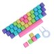 thumbnail image 2 of 1 juego de colores del arco iris Caps teclado reemplazos con Key Caps Extractor, 2 of 6