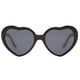 thumbnail image 2 of Gafas de sol de corazón Hugo de difracción anteojos de efectos de luz Negro, 2 of 10
