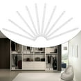 thumbnail image 3 of 10Pcs Draw Rail Plastic Drawer Slides 180/235/298mm Draw Runners Replacement, 3 of 5