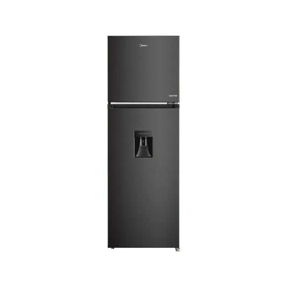 Refrigerador Midea Top Mount Inverter Quattro Jazz Black 10 pies cúbicos