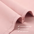 thumbnail image 5 of PiccoCasa 2Pcs Blockout Window Curtain for Kitchen, 52 x 84 inch Pink, 5 of 6