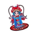 thumbnail image 2 of deevoka 13cm Opera Doll Sculpture Chinese Statue for Bedroom Decor A, 2 of 9