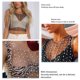 thumbnail image 5 of Top de malla con diamantes de imitación para mujer, top corto sin mangas para mujer, top de malla transparente con brillo, top de malla con diamantes de imitación, innovación moderna, 5 of 6