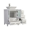 thumbnail image 4 of Vanity Art VA3124-36W 36 in. Single Sink Bathroom Vanity Set, White, 4 of 5