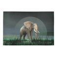 thumbnail image 2 of MKHERT Big African Elephant Doormat Rug Home Decor Floor Mat Bath Mat 23.6x15.7 inch, 2 of 3