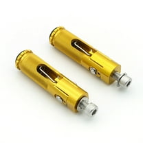 8mm Billet Motorcycle Folding Rearsets Footrest Footpegs Foot pegs Pedal Universal