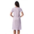 thumbnail image 3 of Just Love Women's Nightgown Sleep Dress - Soft and Comfortable Short Sleeve Sleepwear, 3 of 3