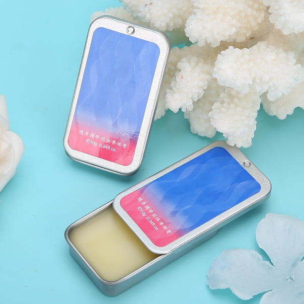 Perfume Sólido Perfume Con Fragancia Perfume Con Fragancia Sólida VIBELY 2pcs 10g Perfume Sólido De Larga Duración Hombres Mujeres Fragancia Corporal Perfume YLSHRF Body Fragrance Perfume