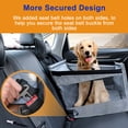 thumbnail image 2 of Mistaha Pet Car Seat Protector with Mesh Window and Storage Pocket, Stable Structure for Safe and Comfortable Travel - Oxford Cloth, Gray, 2 of 6