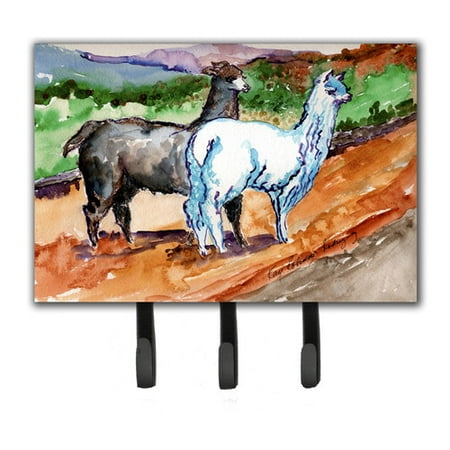Caroline's Treasures Llama Leash Holder and Key Holder