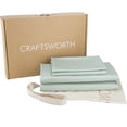 thumbnail image 1 of Craftsworth 100% Egyptian Cotton 4 Piece Set, King - Mod Spa, 1 of 7
