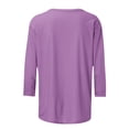 thumbnail image 4 of Women 4th of July Gift T Shirt Casual Short Sleeve American Proud T-Shirt Tops, 4 of 4