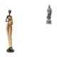 thumbnail image 1 of Escultura De Figura De Mujer Tribal Africana Con Elementos De Buda Guan Yin, Estatua única Para Decoración Del Hogar, Para Dormitorio, Estantería, Mueble O Mesa., 1 of 8