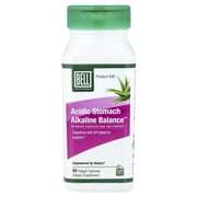 Bell Lifestyle Acidic Stomach Alkaline Balance, 60 Veggie Capsules