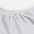 thumbnail image 5 of KHONTS Women's Solid Color Stylish Bandeau Sleeveless off Shoulder Longline Crop Tops Summer Casual Slim Fit Camisole White XL, 5 of 5