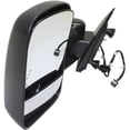 thumbnail image 3 of Side Mirror Compatible with 2014-2019 Chevrolet Silverado 1500 Sierra 1500 Sierra 2500 HD 3500 H 2.7L 5.3L I4 L3B L84/L82 L87 Left Driver Side 355HP Replaces 22820397 CV126EL-S, 3 of 5