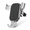 Matte Silver, variant on Universal Car Phone Mount with Auto-Clamping Gravity Linkage, Ultra-Compact Air Vent Cradle for All Smartphones, Shockproof Hands-Free Dashboard Holder for Safe Driving - Stealth Matte Black