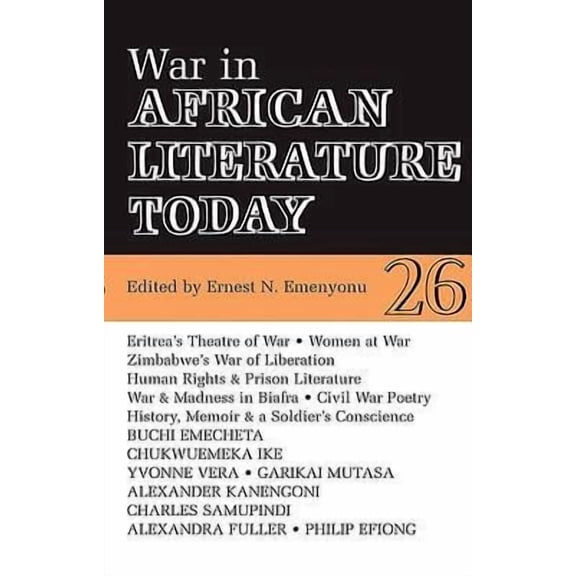 African Literature Today (Hardcover): Alt 26 War in African Literature Today (Paperback)