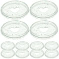 thumbnail image 1 of 50Pcs Planner Discs Loose-leaf Bind Discs Binding Discs Small Binding Discs Notebook Binding Discs, 1 of 9